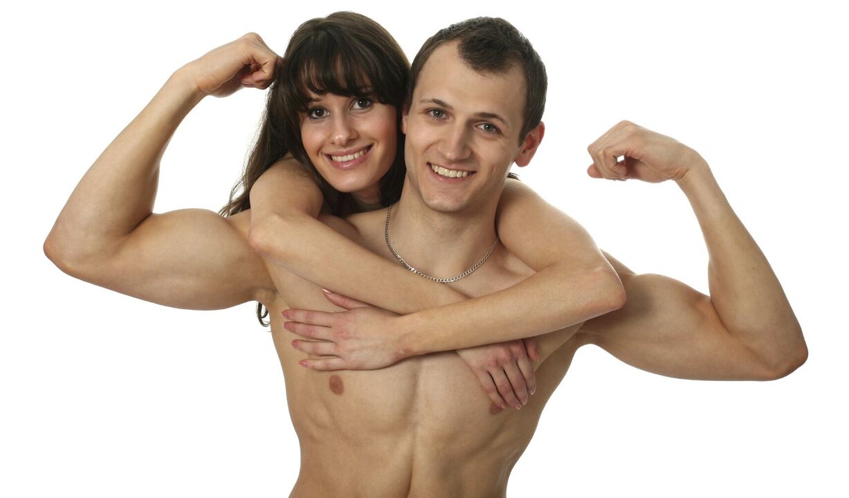 donna con un uomo con ingrandimento del pene