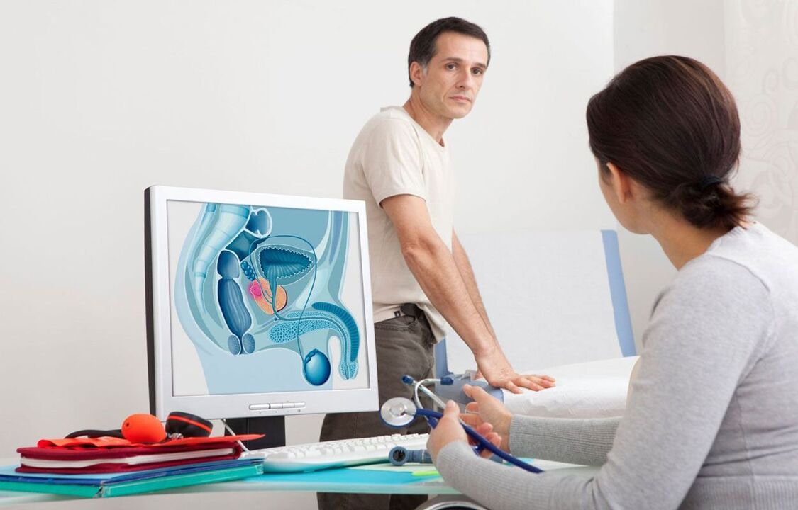 consultazione con un medico per l'ingrandimento del pene